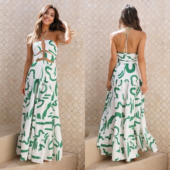Seven Wonders Dresses & Skirts - Seven Wonders Yorkalina Maxi Dress in Emerald Sz. XS US Sz. 2